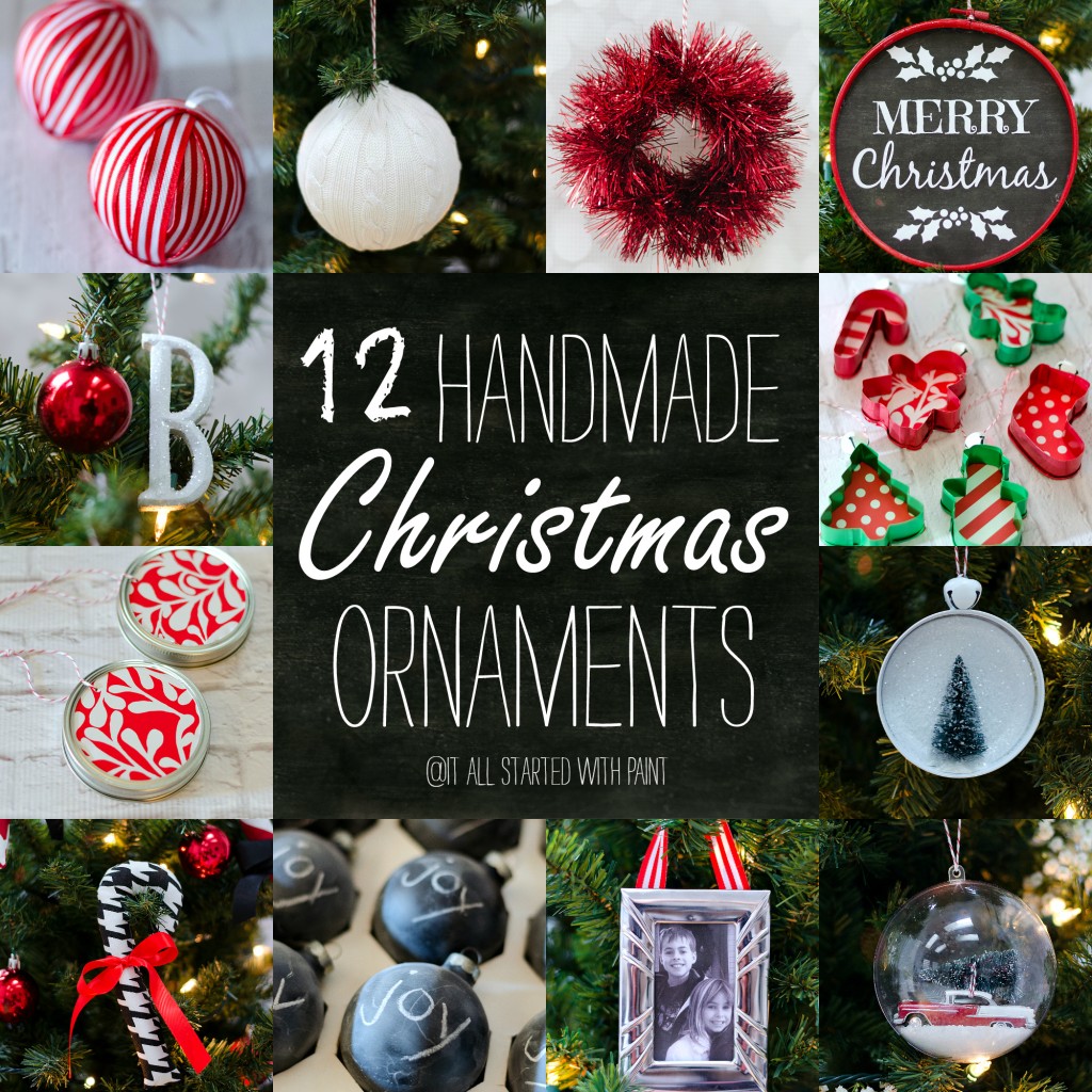 Christmas Craft Ideas: Homemade Ornaments