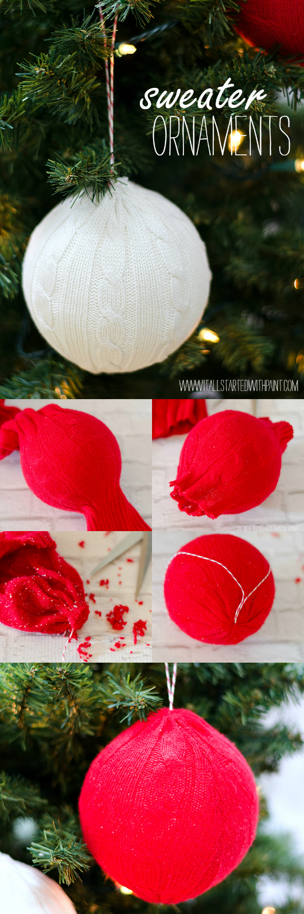 Christmas Crafts handmade ornament ideas for kids