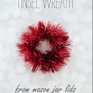 Mason Jar Band Mini Wreath