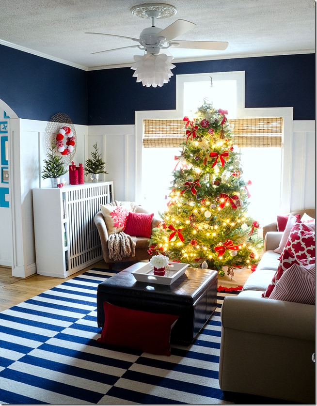 red-white-christmas-decorations ideas