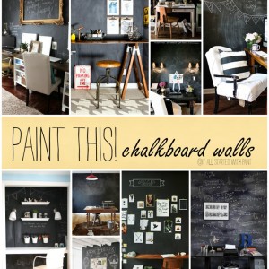 chalkboard wall ideas