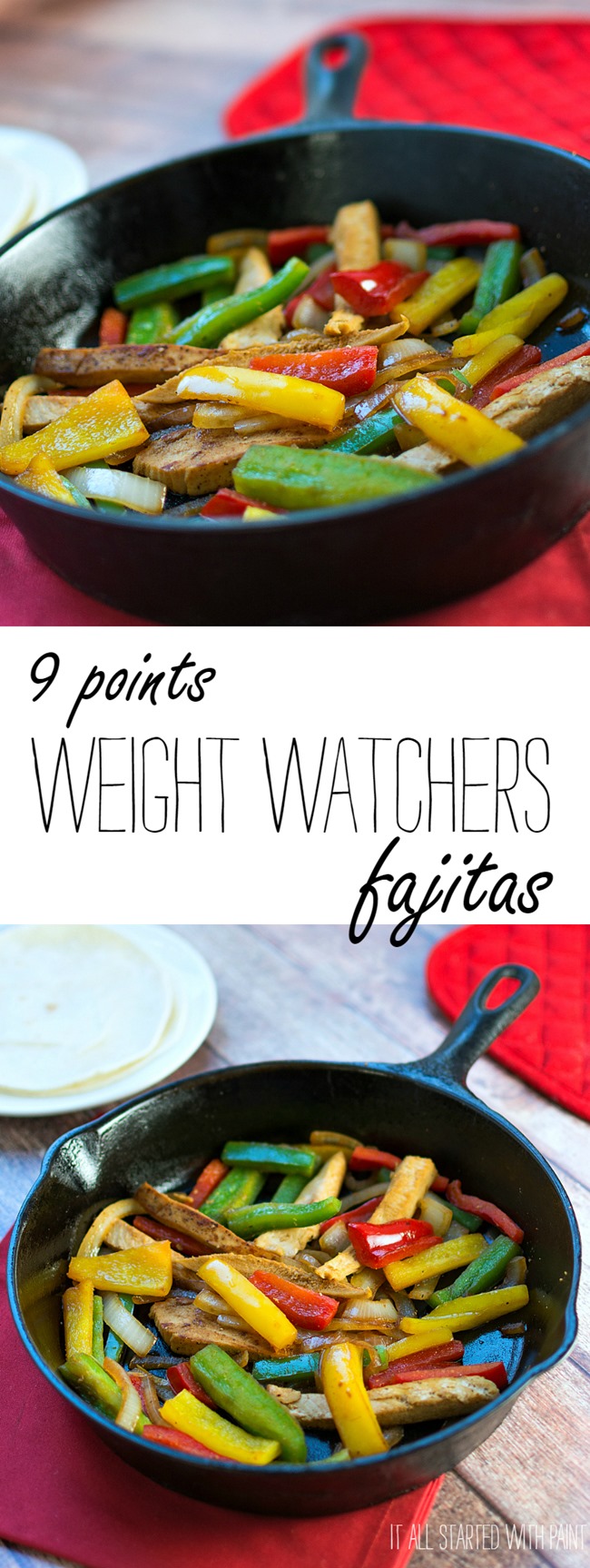 Weight Watches Fajita Recipe - Healthy Chicken Fajita Recipe