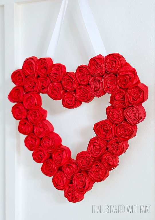 Our Pinteresting Family: Tissue Paper Valentine Art