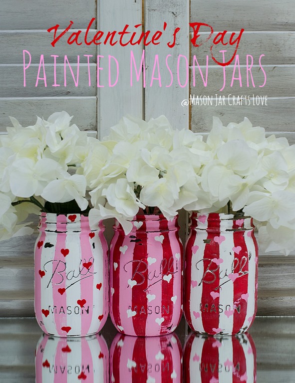 Thumbprint Flower Mason Jar - Mason Jar Crafts Love