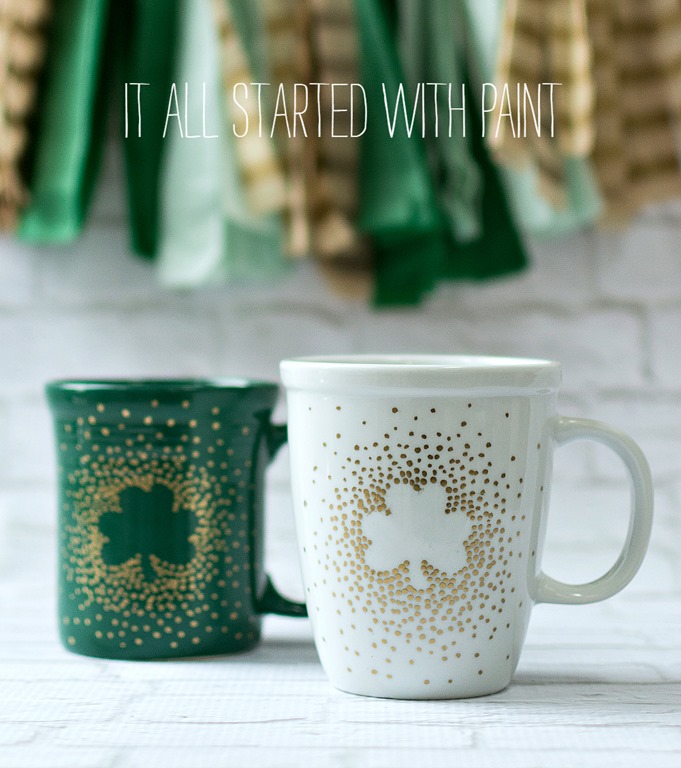 Irish Coffee Mugs - It All Started With Paint