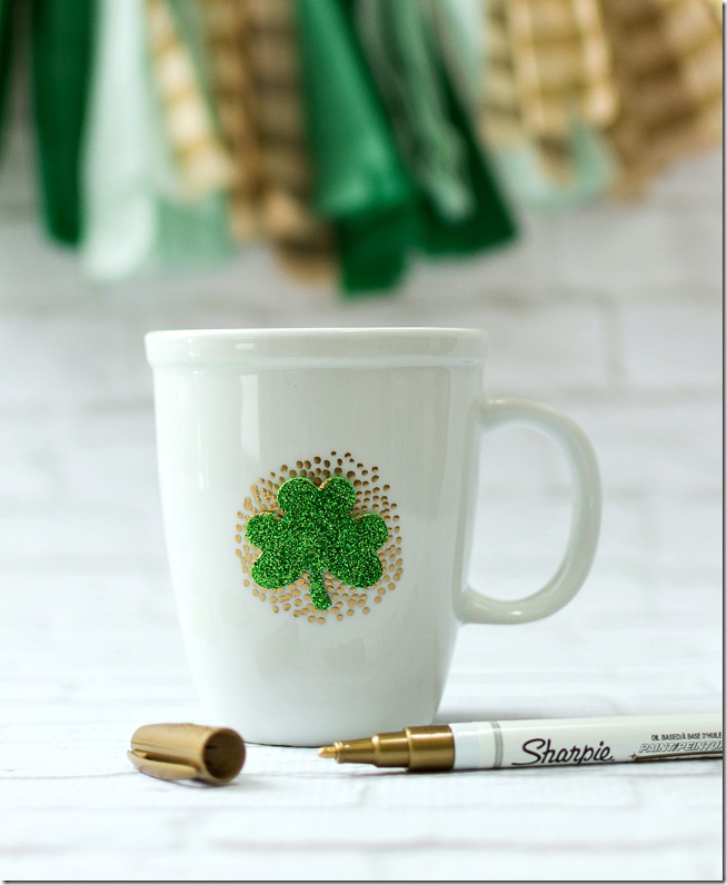 Shamrock Irish Coffee Mug