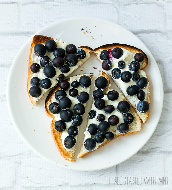 Weight Watchers Breakfast ideas: Blueberry Danish