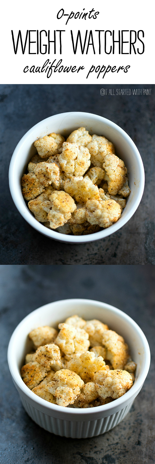 Weight Watchers Recipe Ideas for Snacks - Zero Point Cauliflower Recipe