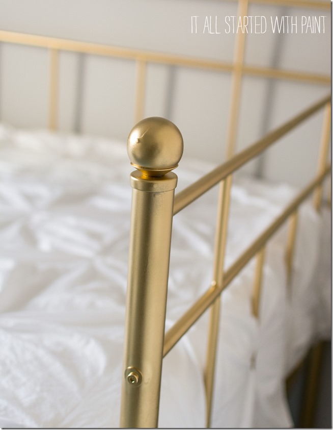 gold-painted-bed-spray-paint-metallic-gold
