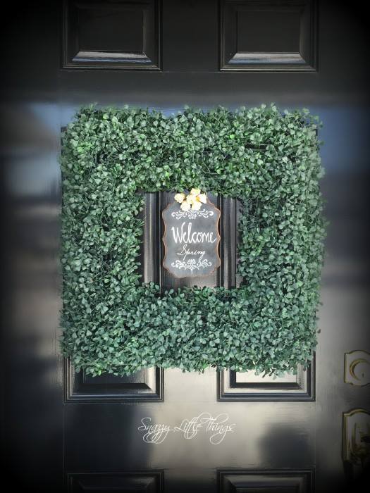 boxwood wreath