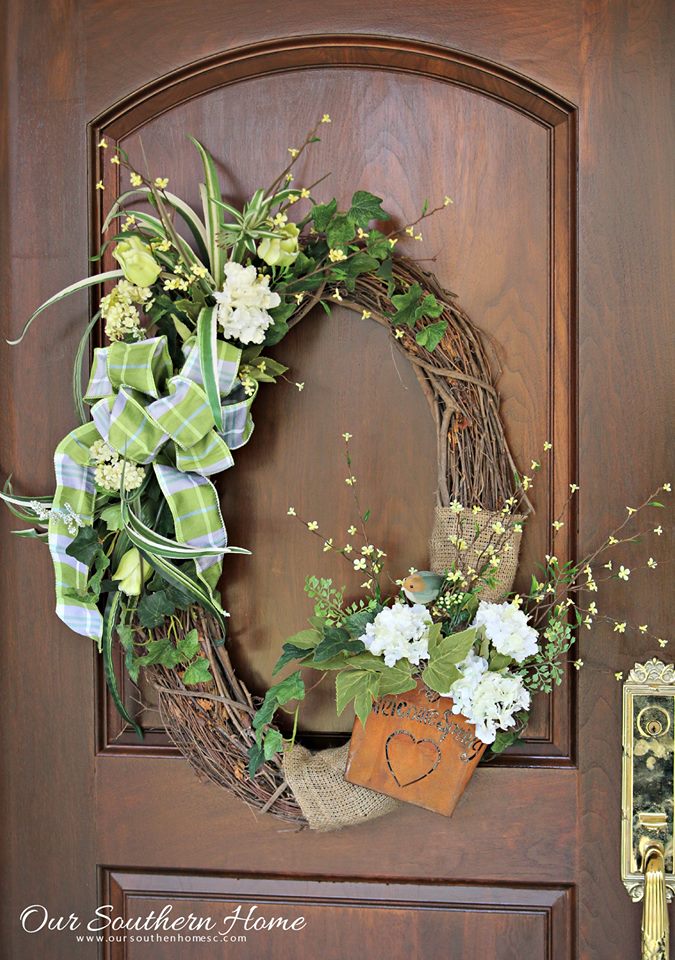 front door wreath ideas for spring