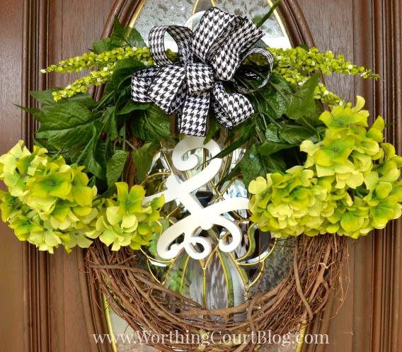easy wreath diy for spring