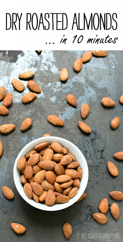 Dry Roasted Almonds How To In 10 Minutes