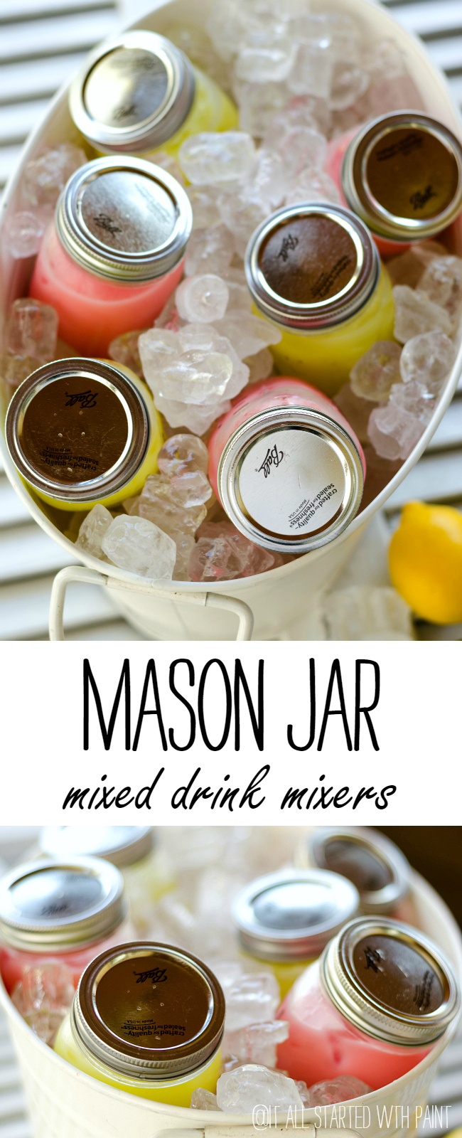 Mason Jar Drink Ideas