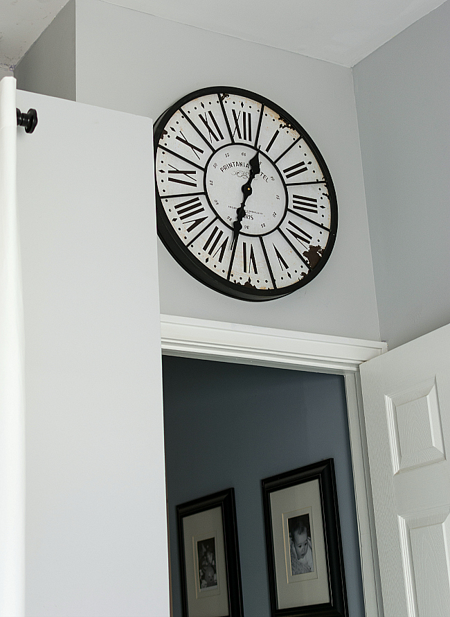 large wall clock