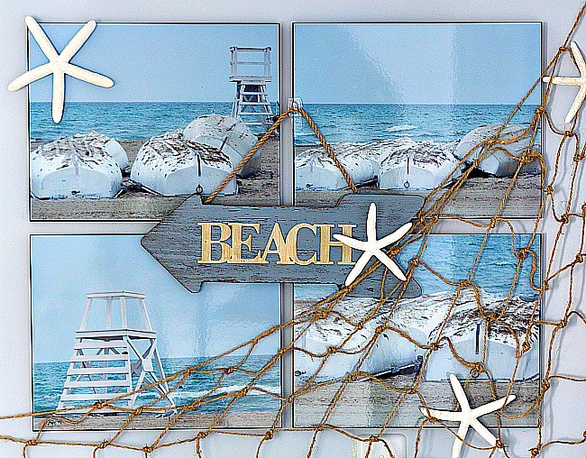 Beach decorations shop