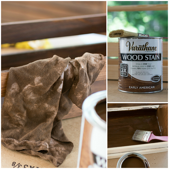 How To Stain Wood
