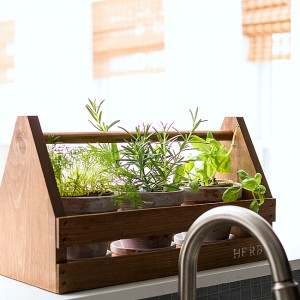 Rustic Tool Box Planter