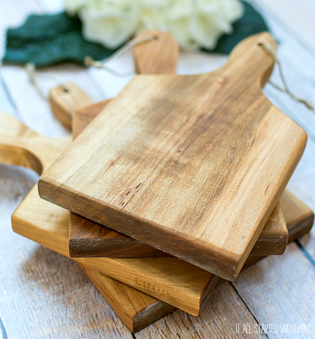 Small Wooden Cutting Board