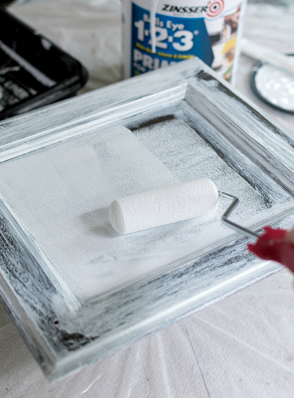 Painting Kitchen Cabinets White