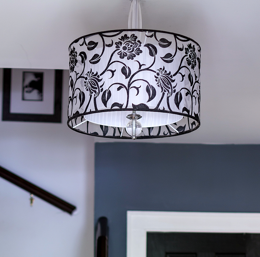 Black and White Chandelier