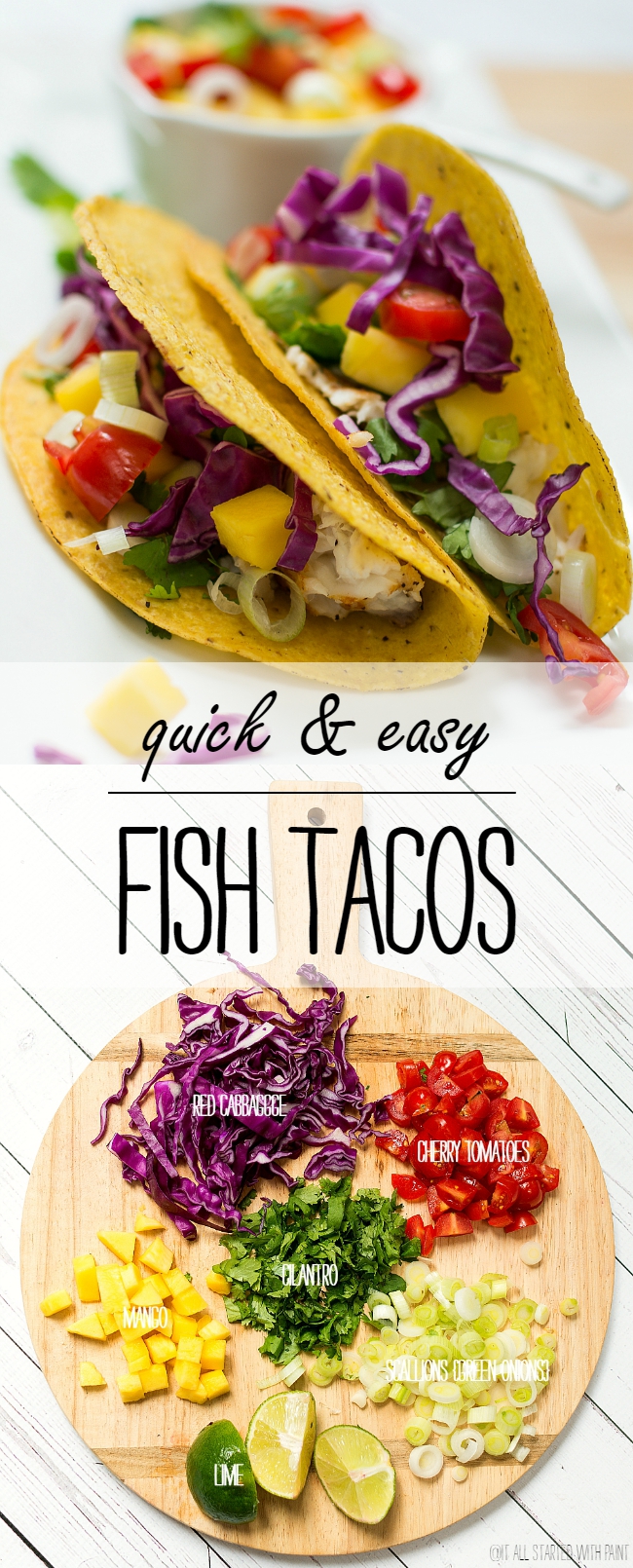 Fish Taco Recipe with Mango