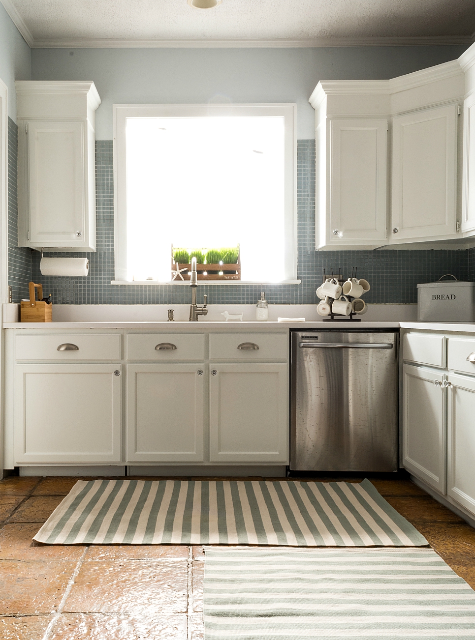 White Kitchen White Cabinets White Countertop