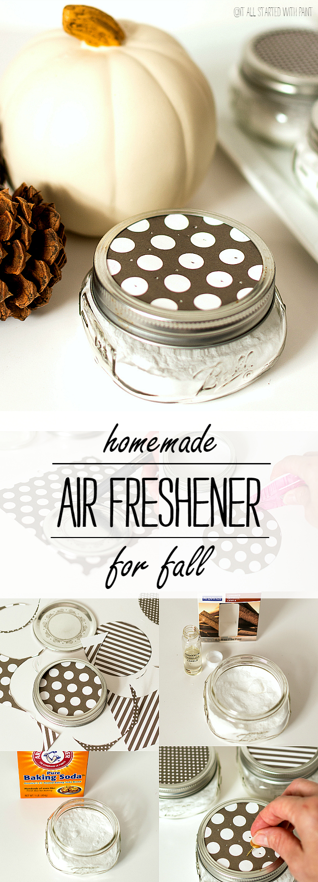 Homemade Air Freshener for Fall Scent