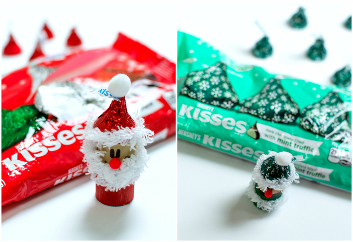 Hershey Kisses Holiday Craft Ideas