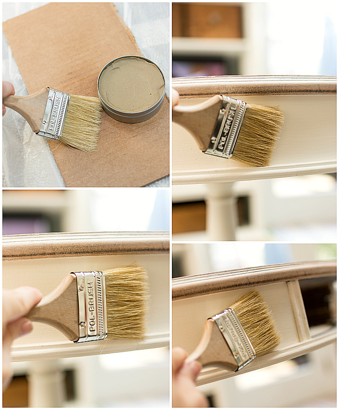 Waxing Furniture with Amy Howard at Home Paints and Waxes