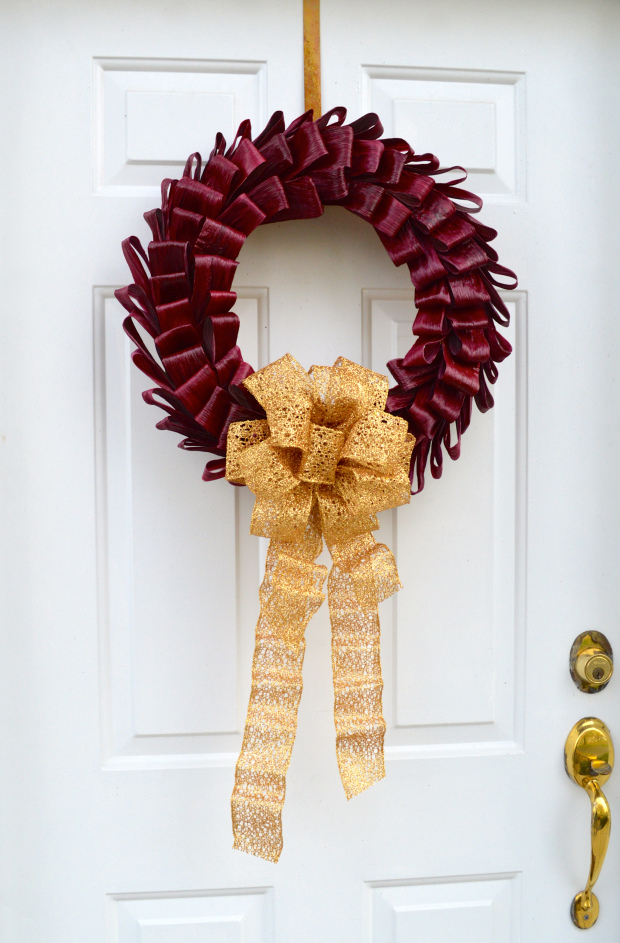 Fall Wreath With Paint