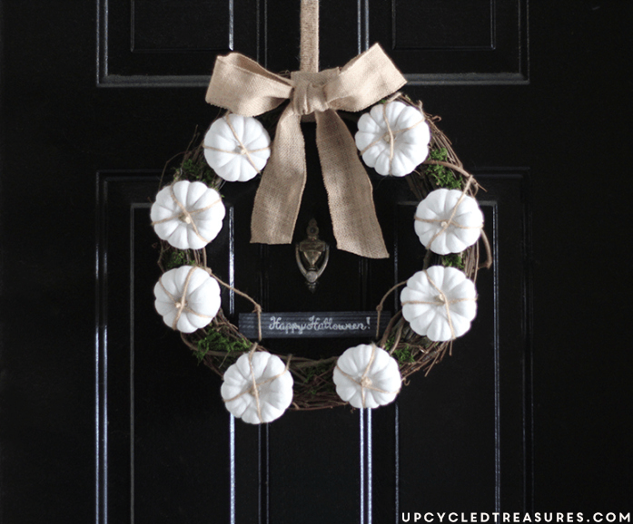 Fall Wreath Ideas Using Paint