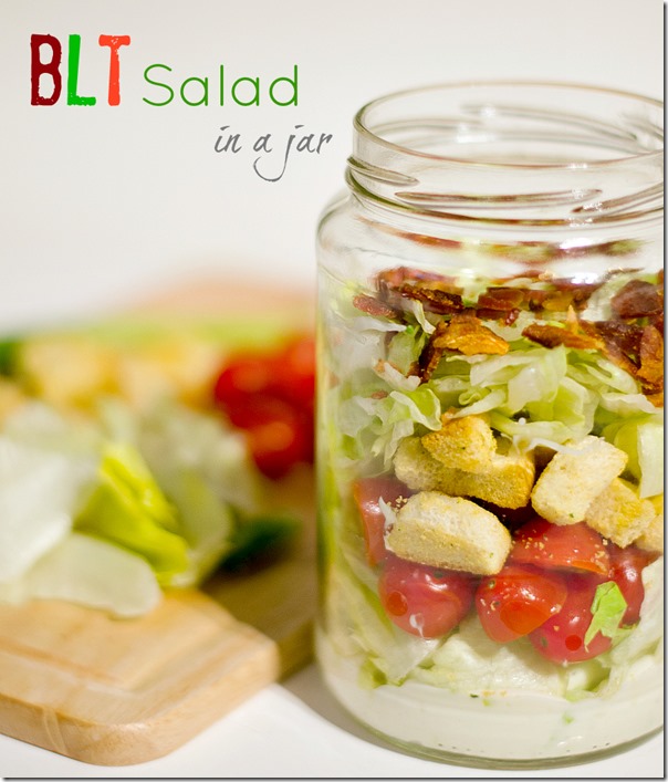 Salad in A Mason Jar