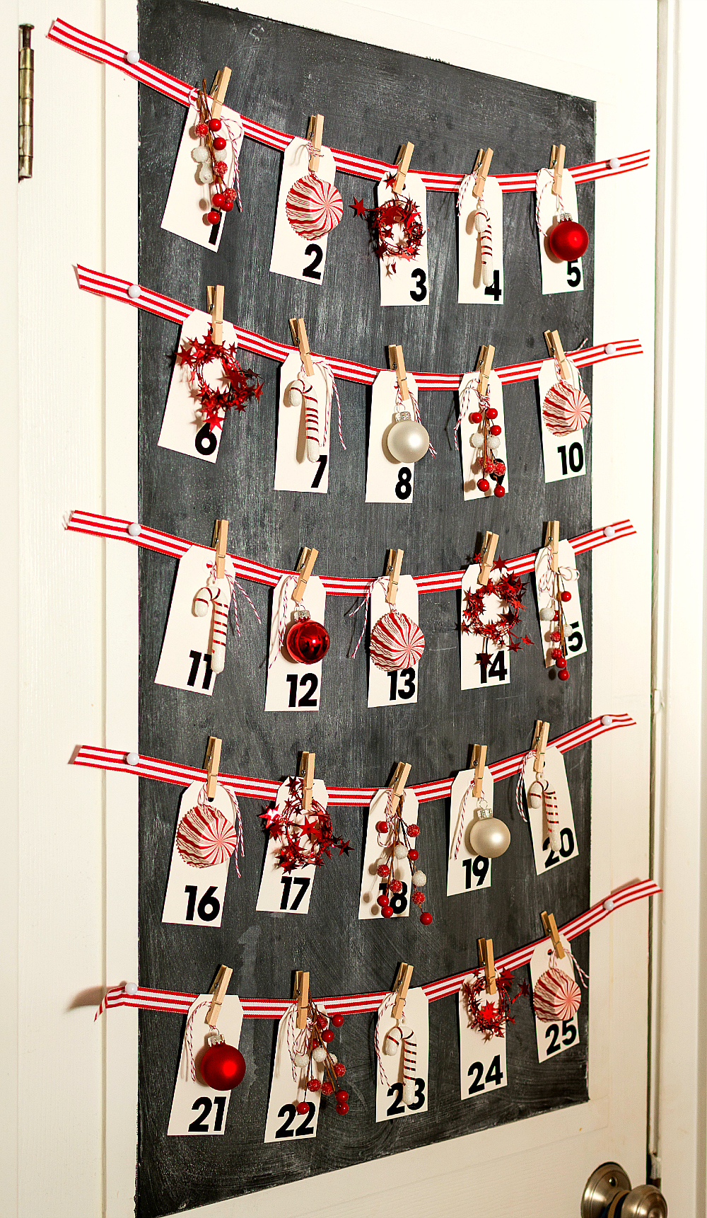 Christmas Craft Ideas: Christmas Day Countdown Calendar