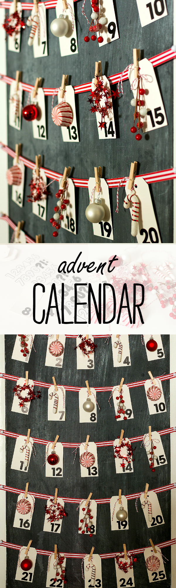 Christmas Craft Ideas: Advent Calendar Make Your Own