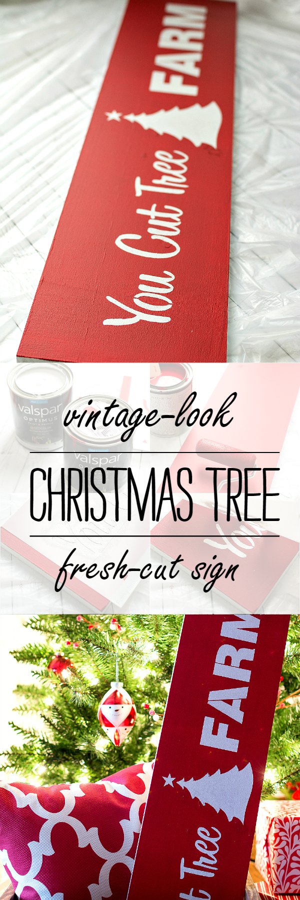 Christmas Craft Ideas: Fresh Cut Sign Stencil How To Make