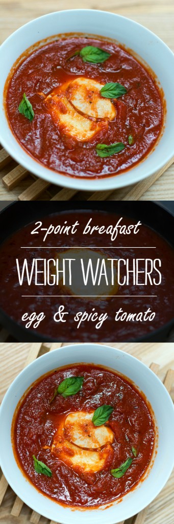 Egg Recipe for Weight Watchers with Tomato Sauce