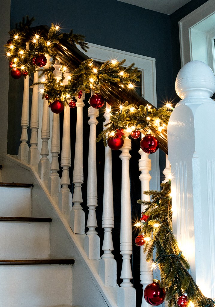 Decorating with Garland and Ornaments