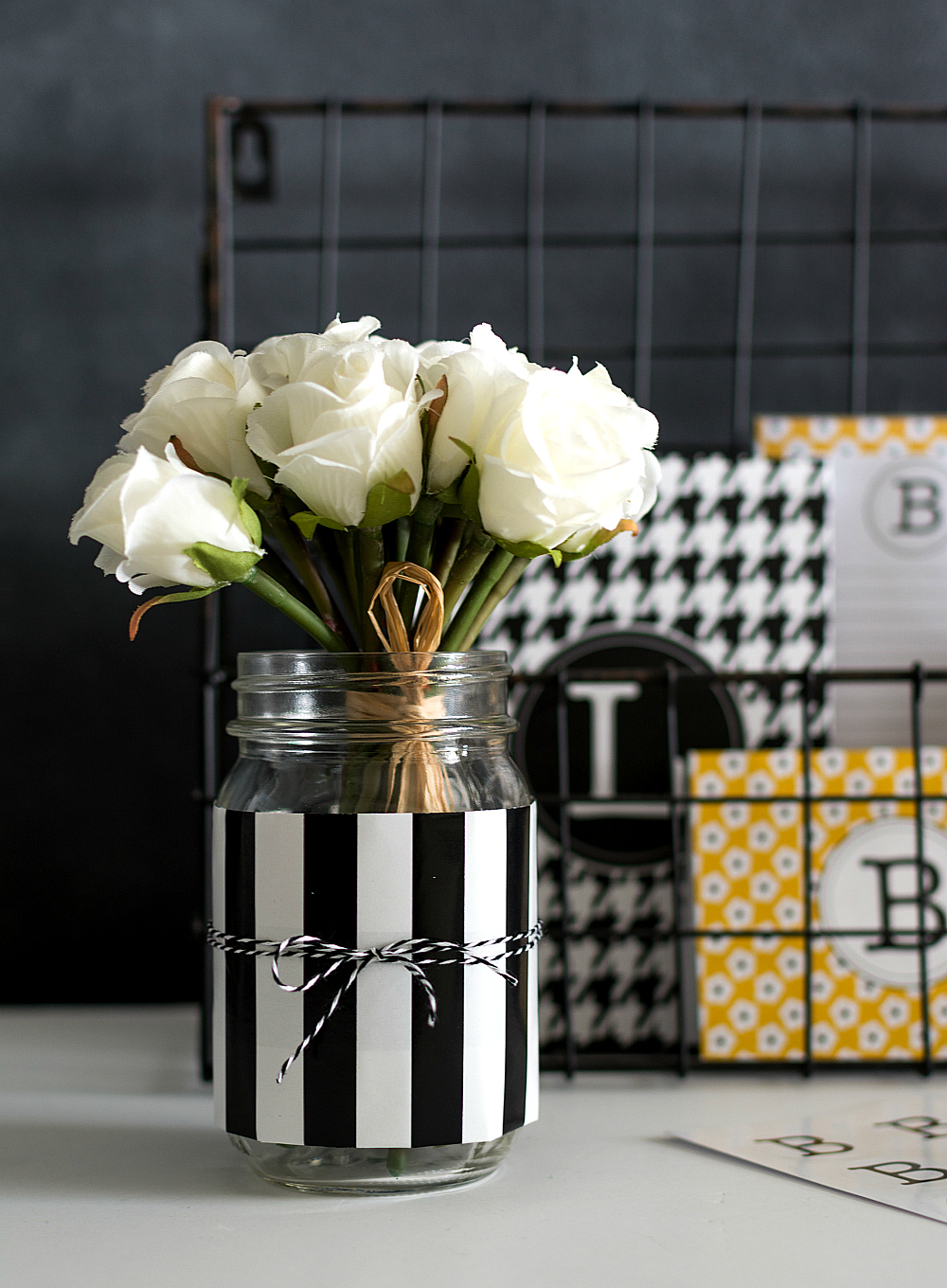 Desk Organizer: Mason Jar