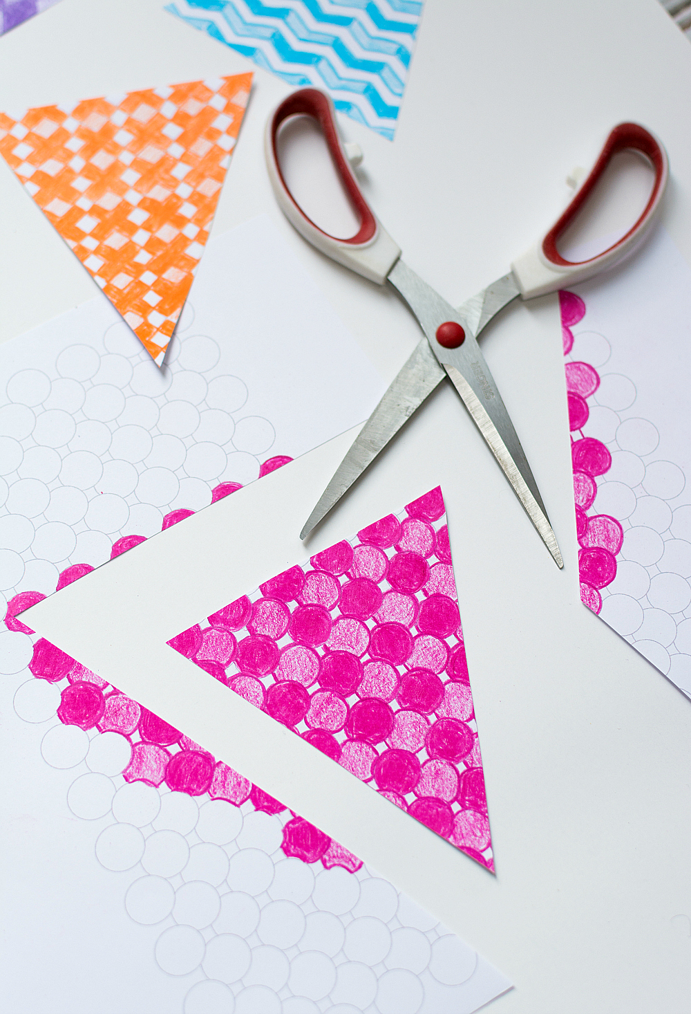 How To Make A Paper Banner - Copier Paper and Prismacolor Premier Colored Pencils