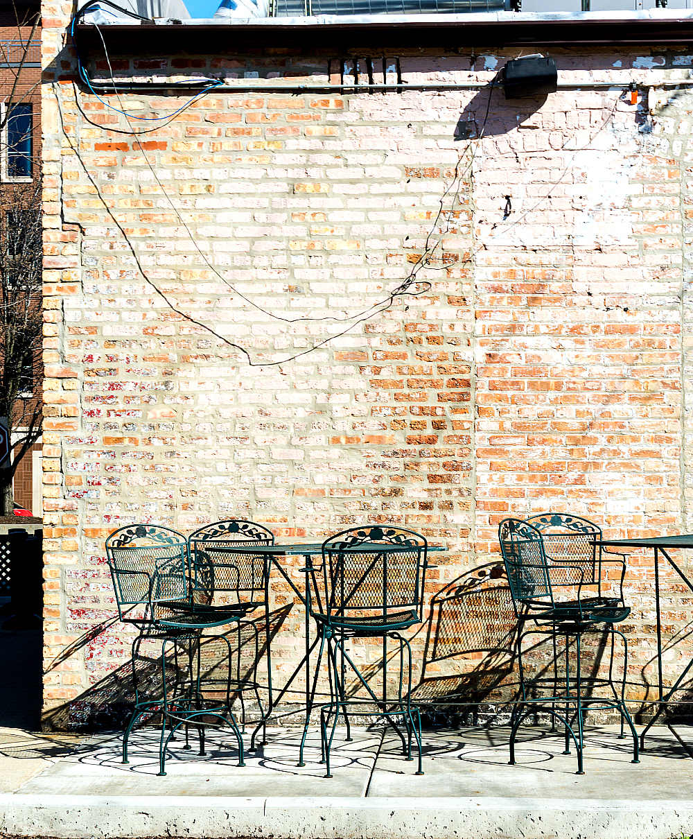 Chicago-Lakeview-Neighborhood Vibrant Brick Wall (2 of 2)