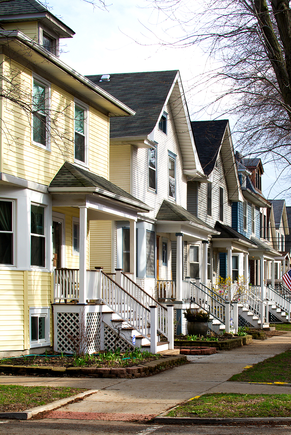 Wood Frame Houses in Chicago