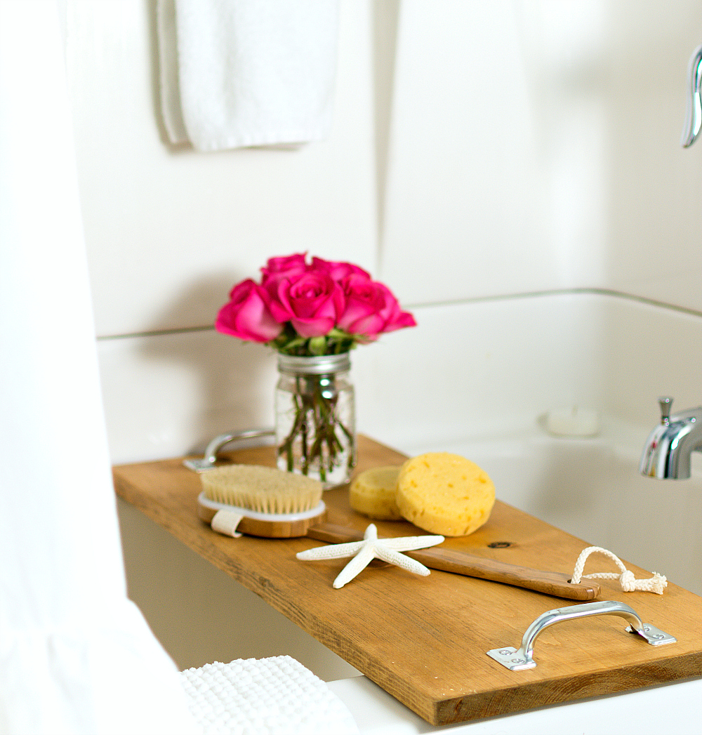 DIY Bath Caddy Tray : Beginner Woodworking - Room for Tuesday