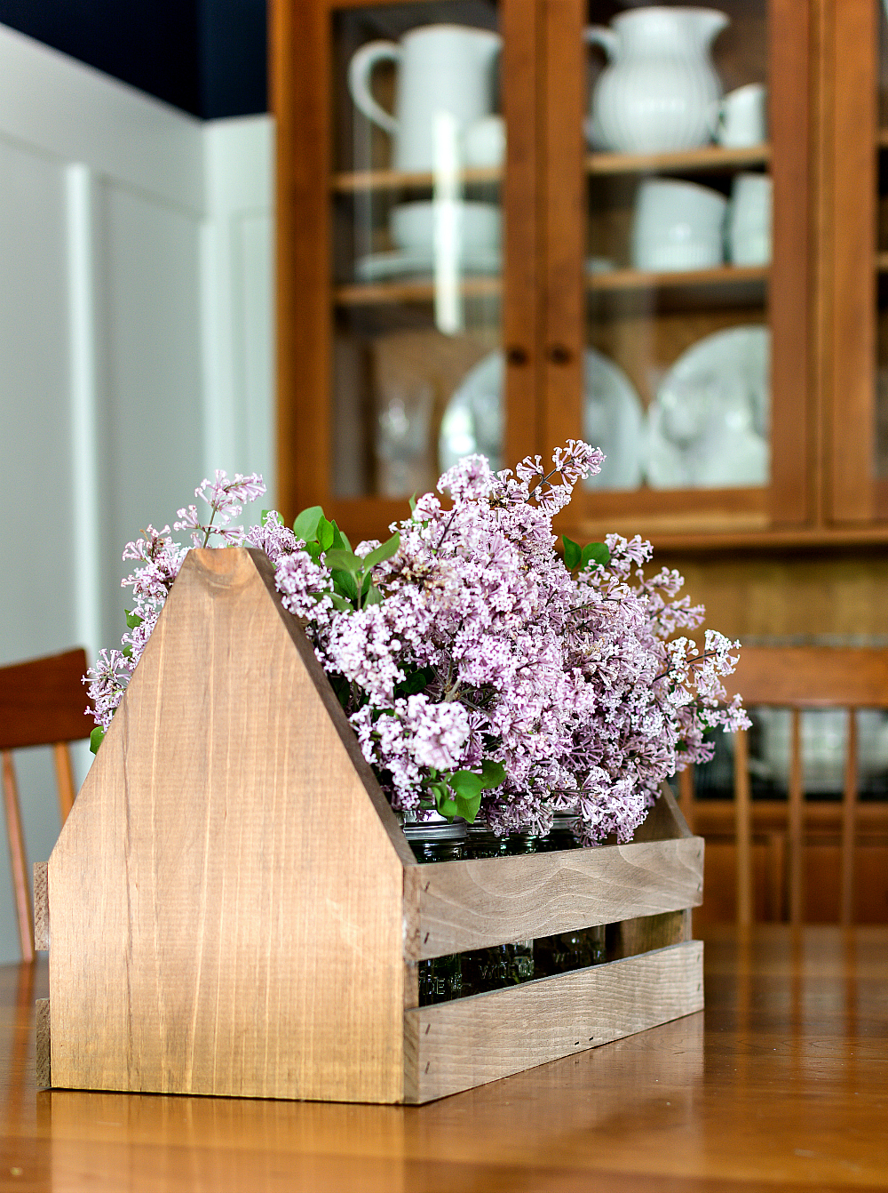 board and batten dining room