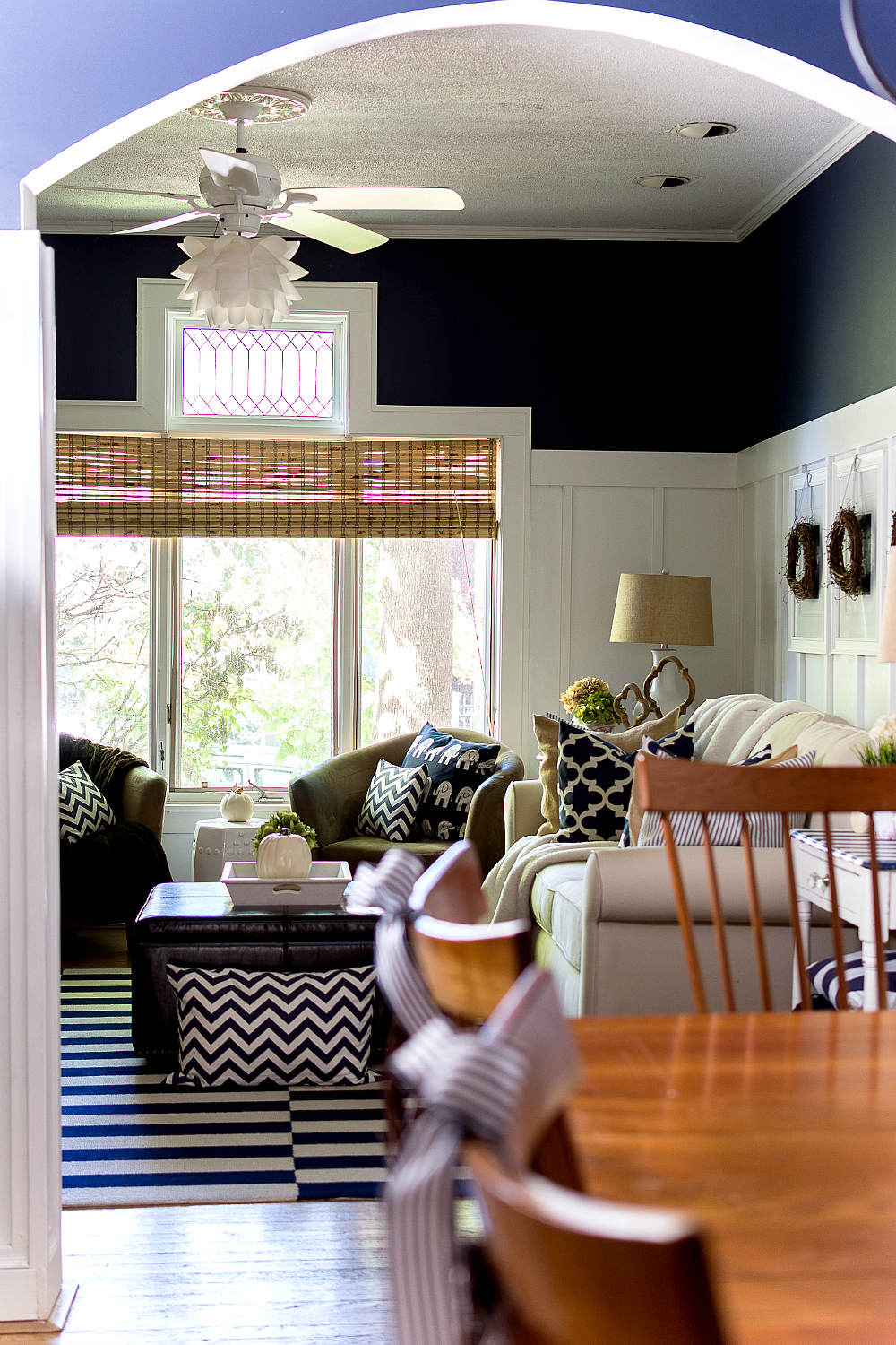 Fall Decorating Ideas Living and Dining Room