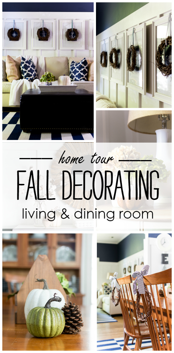 Fall Dining Living Room Decorating Ideas
