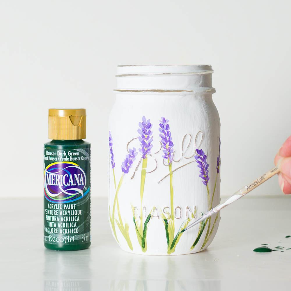 Painted Mason Jars