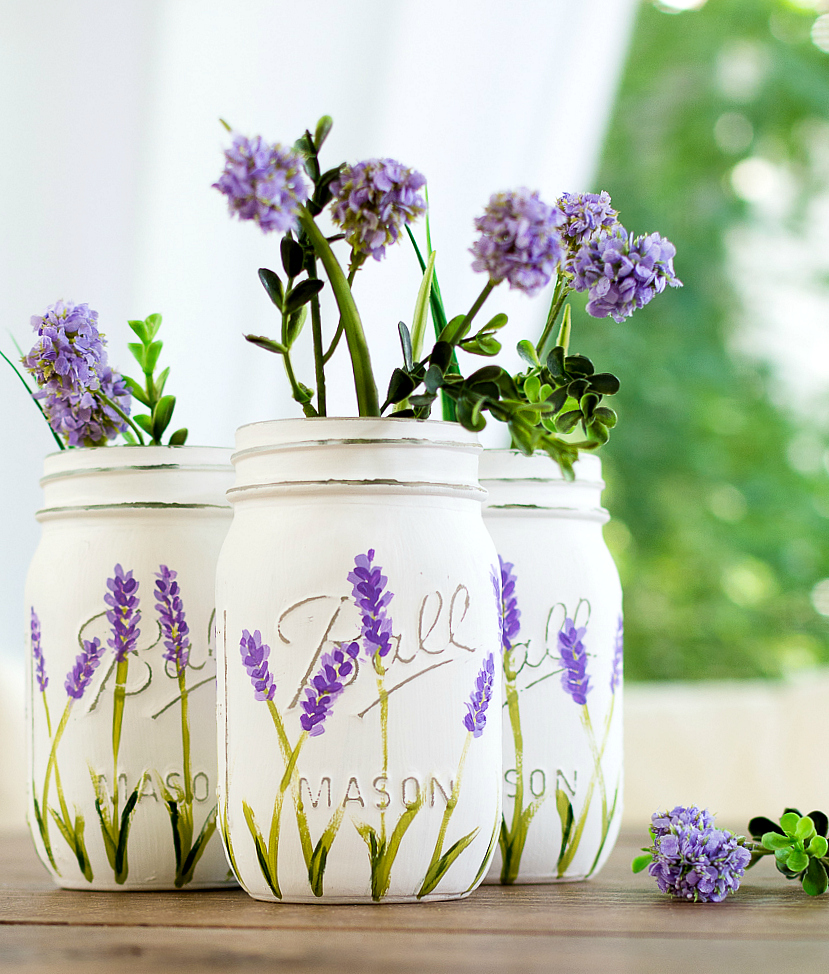 How To Paint Lavender Flowers