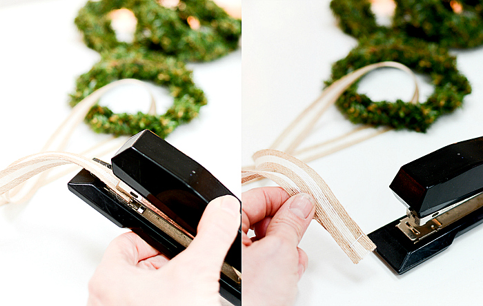 How to Hang Wreaths on Kitchen Cabinet Doors