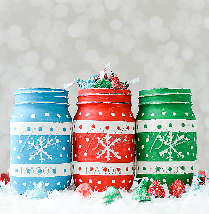 Holiday Craft Idea with Mason Jars